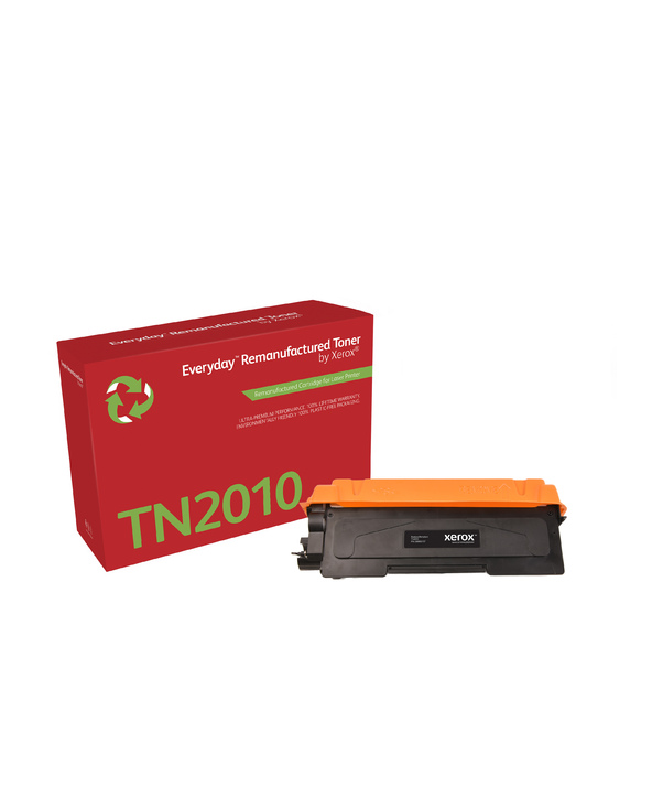 Remanufacturé Everyday Toner remanufacturé Mono Everyday de Xerox compatible avec Brother TN2010, Capacité standard