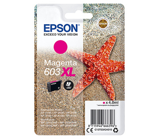 Epson Singlepack Magenta 603XL Ink