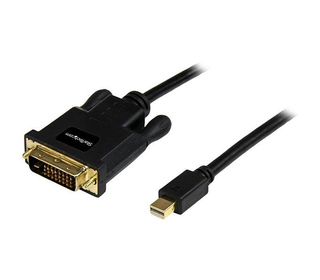 StarTech.com Câble Mini DisplayPort vers DVI de 1,8m - Adaptateur Mini DP à DVI - Vidéo 1080p - Lien Unique Passif mDP 1.2 vers 