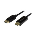 StarTech.com Câble DisplayPort vers HDMI 2m - 4K 30Hz - Adaptateur DP vers HDMI - Convertisseur pour Moniteur DP 1.2 à HDMI - Co
