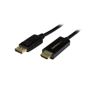 StarTech.com Câble DisplayPort vers HDMI 2m - 4K 30Hz - Adaptateur DP vers HDMI - Convertisseur pour Moniteur DP 1.2 à HDMI - Co