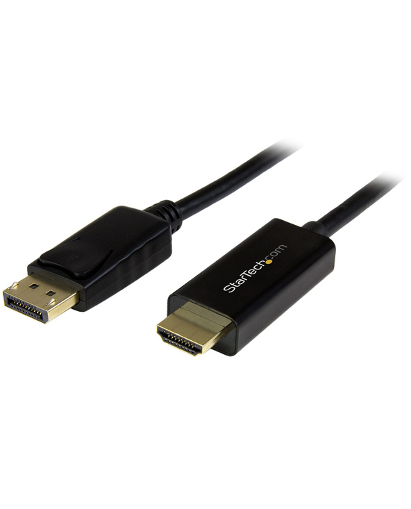 StarTech.com Câble DisplayPort vers HDMI 2m - 4K 30Hz - Adaptateur DP vers HDMI - Convertisseur pour Moniteur DP 1.2 à HDMI - Co