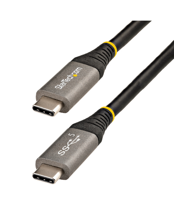 StarTech.com Câble USB C 5Gbps 2m - Câble USB-C de Haute Qualité - Câble USB 3.1/3.2 Gen 1 Type-C - Alimentation 100W (5A) Power