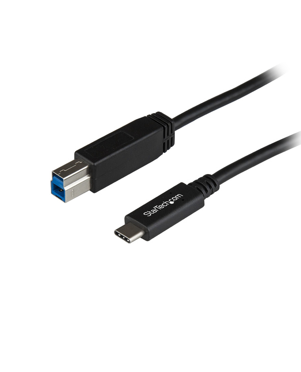 StarTech.com USB31CB1M câble USB 1 m USB 3.2 Gen 2 (3.1 Gen 2) USB C USB B Noir