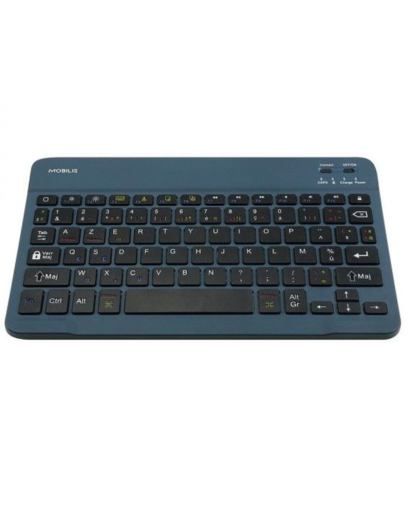 Mobilis 001284 clavier pour tablette AZERTY Français Bluetooth Bleu