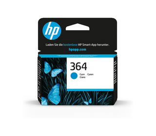 HP 364 cartouche d'encre cyan authentique