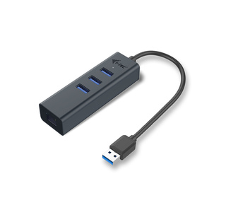 i-tec Metal USB 3.0 HUB 3 Port + Gigabit Ethernet Adapter