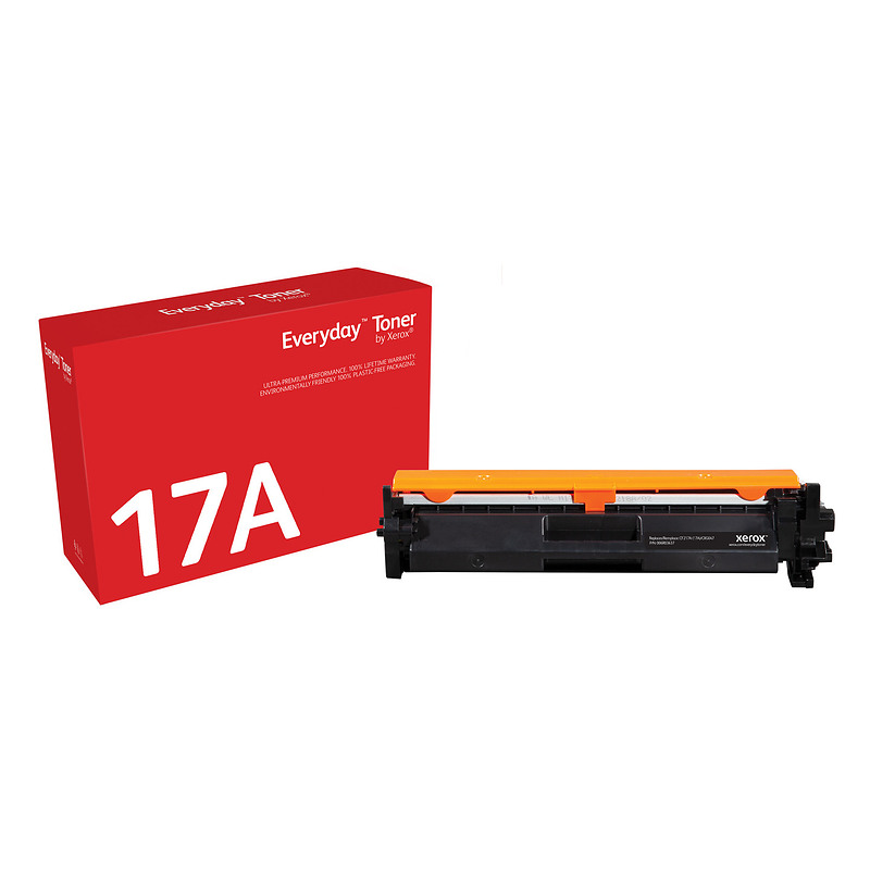 Everyday Toner Noir  de Xerox compatible avec HP 17A (CF217A), Capacité standard