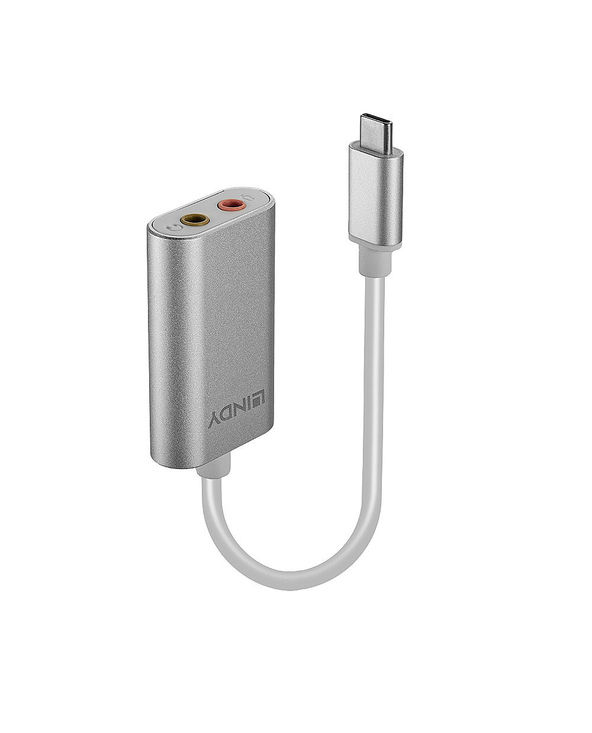 Lindy 42711 câble de téléphone portable Blanc USB C 3,5mm