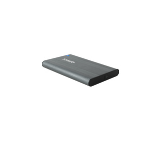 TooQ TQE-2503G Boîtier de disques de stockage Boîtier disque dur/SSD Gris 2.5"