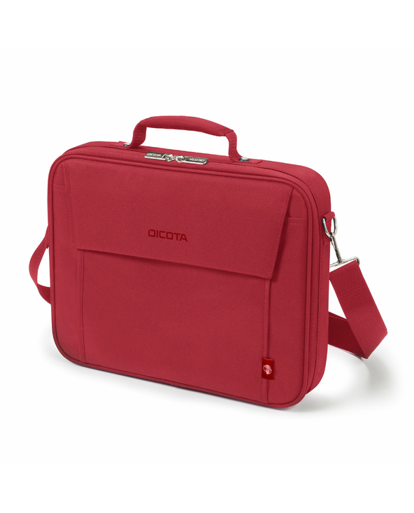 DICOTA Eco Multi BASE 43,9 cm (17.3") Malette Rouge