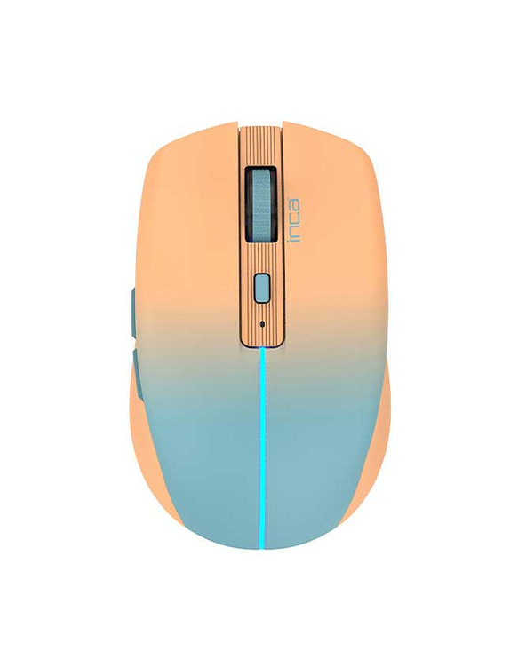 Inca IWM-511RT souris Bureau Droitier RF Wireless + Bluetooth + USB Type-C Optique 1600 DPI