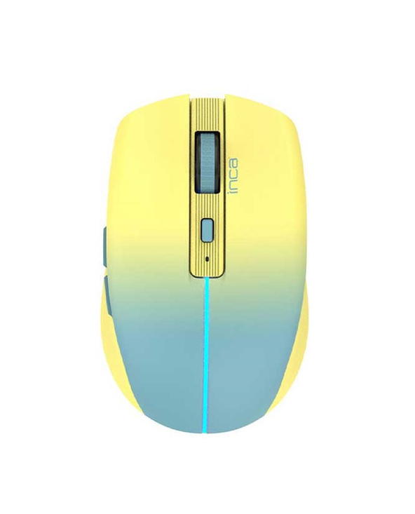 Inca IWM-511RS souris Bureau Droitier RF Wireless + Bluetooth + USB Type-C Optique 1600 DPI
