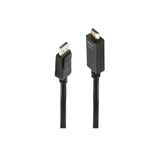 Lindy 36924 câble vidéo et adaptateur 5 m DisplayPort HDMI Type A (Standard) Noir