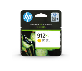 HP 912XL Cartouche d'encre jaune authentique, grande capacité