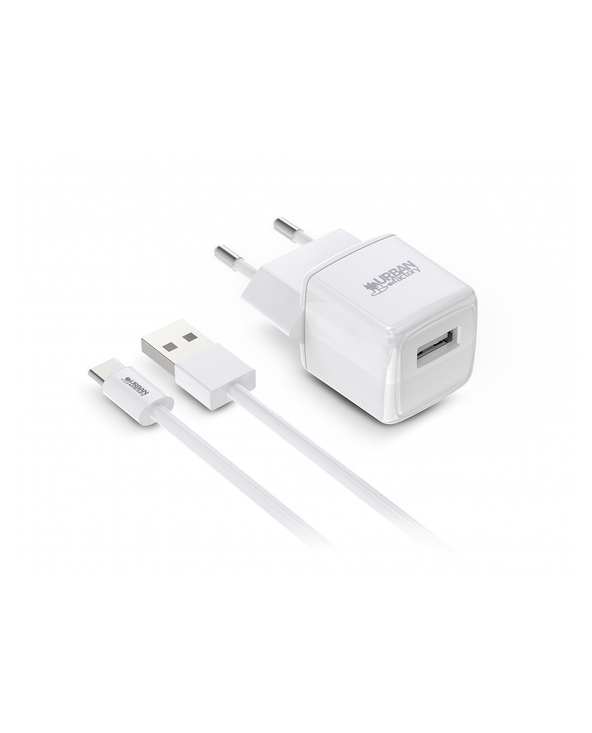 Urban Factory PSC25UF chargeur d'appareils mobiles Universel Blanc Secteur Intérieure
