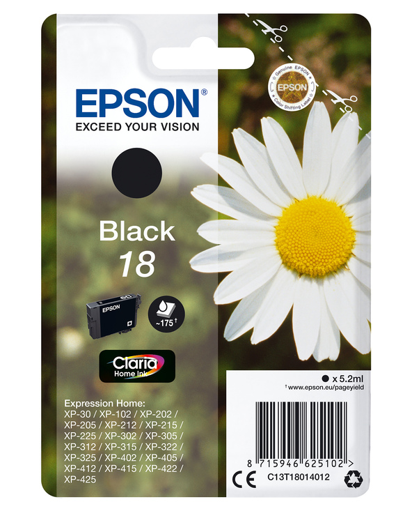 Epson Daisy Cartouche "Pâquerette" 18 - Encre Claria Home N