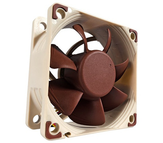 Noctua NF-A6X25 FLX système de refroidissement d’ordinateur Boitier PC Ventilateur 6 cm Marron