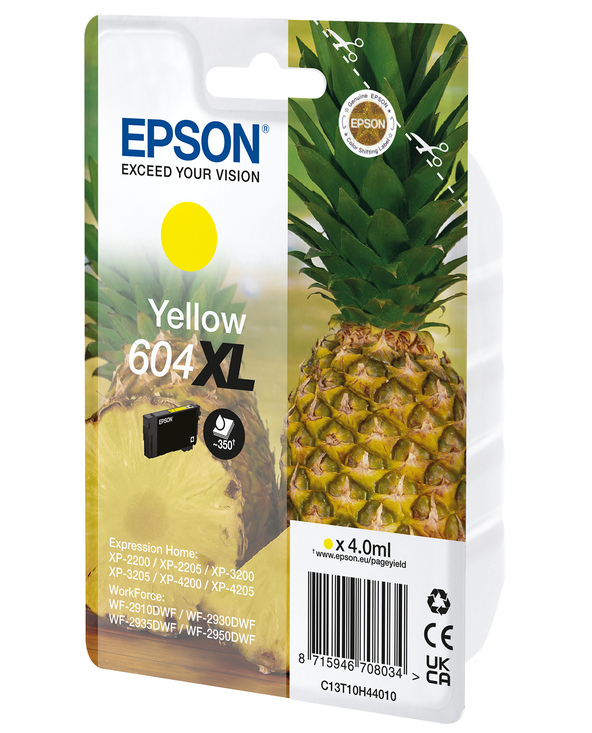 Epson 604XL cartouche d'encre 1 pièce(s) Original Jaune