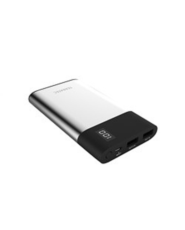 Terratec P80 Slim Lithium Polymère (LiPo) 8000 mAh Noir, Métallique
