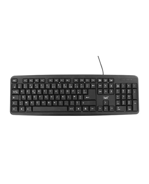 T'nB KBSUBK clavier Universel USB AZERTY Français Noir