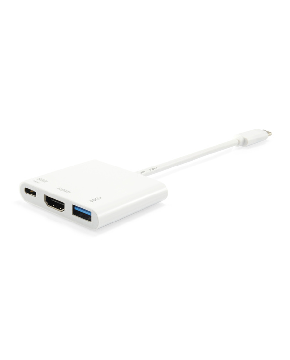 Equip 133461 station d'accueil USB 3.2 Gen 1 (3.1 Gen 1) Type-C Blanc