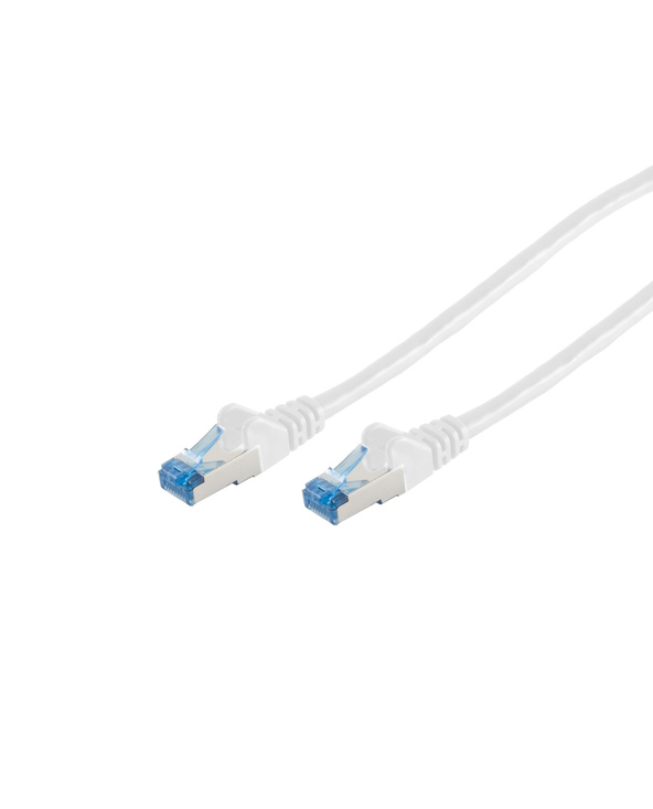 S/CONN 75720-W câble de réseau Blanc 10 m Cat6a S/FTP (S-STP)