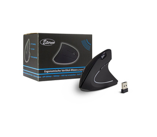 Inter-Tech KM-206R souris Bureau Ambidextre RF sans fil Optique 1600 DPI