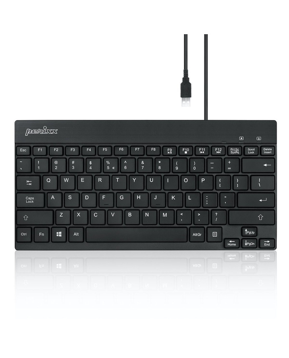 Perixx Periboard-426 clavier Universel USB QWERTY Anglais Noir