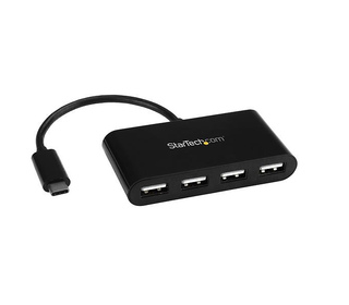 StarTech.com Hub USB-C 4 ports - Mini-hub - USB-C vers 4x USB-A - USB 2.0