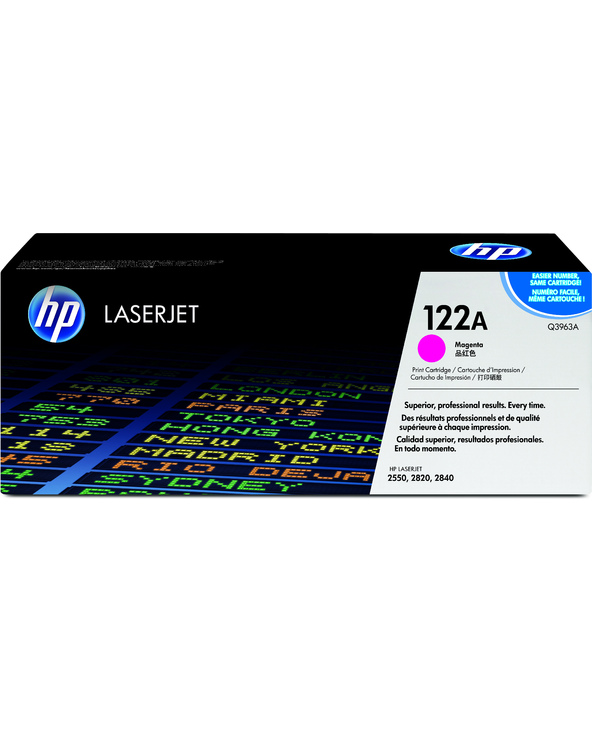 HP 122A Magenta Original LaserJet Toner Cartridge Cartouche de toner 1 pièce(s)