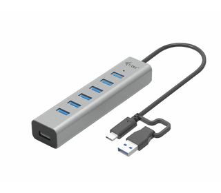 i-tec USB-C/USB-A Charging Metal HUB 7 Port