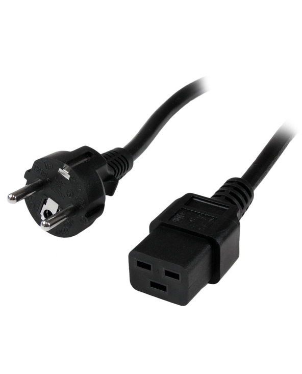 StarTech.com Cordon d'alimentation CEE7 vers IEC 320 C19 de 2m pour ordinateur - M/F