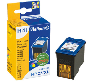 Pelikan H41 cartouche d'encre 3 pièce(s) Rendement standard Cyan, Magenta, Jaune