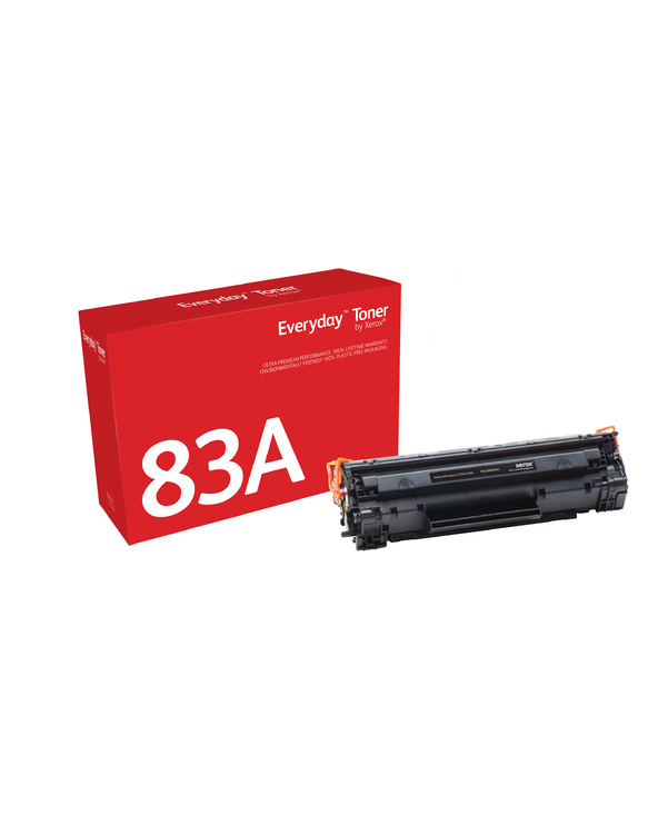Everyday Toner Noir  de Xerox compatible avec HP 83A (CF283A), Capacité standard