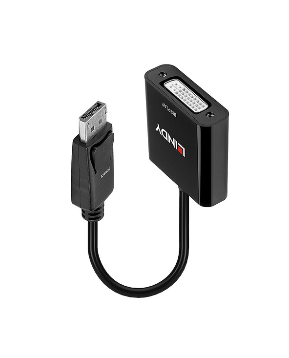 Lindy 41734 câble vidéo et adaptateur Noir
