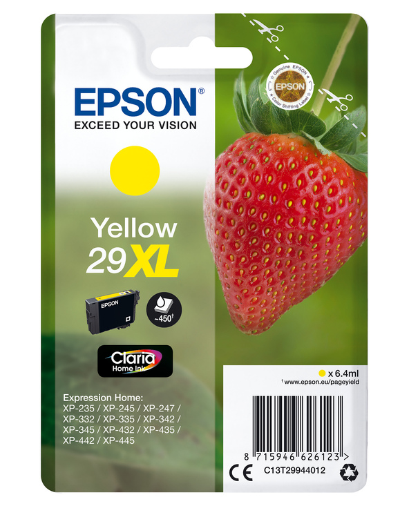 Epson Strawberry Cartouche "Fraise" 29XL - Encre Claria Home J