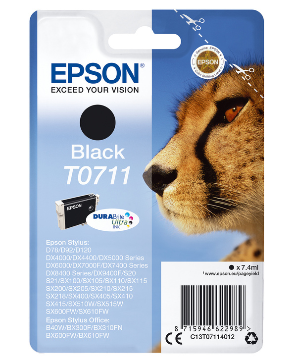 Epson Cheetah Cartouche "Guépard" - Encre DURABrite Ultra N