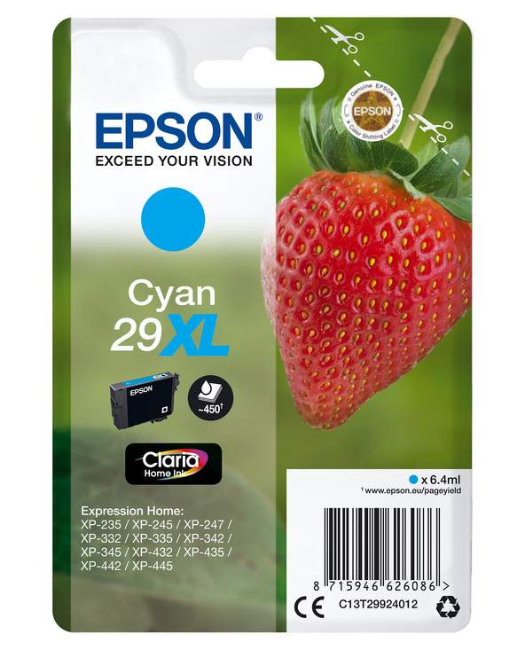 Epson Strawberry Cartouche "Fraise" 29XL - Encre Claria Home C
