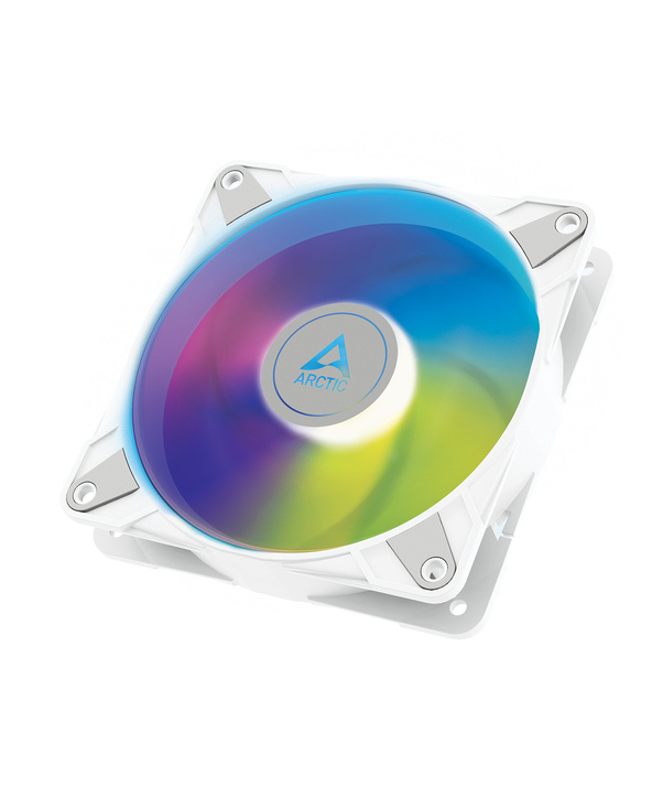 ARCTIC P12 PWM PST A-RGB 0dB Boitier PC Ventilateur 12 cm Blanc 1 pièce(s)