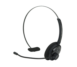 LogiLink BT0027 écouteur/casque Sans fil Arceau Bureau/Centre d'appels Bluetooth Noir