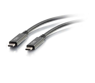 C2G 0,9 M CÂBLE USB-C VERS USB-C 3.1 (GÉN 1) MÂLE VERS MÂLE (3 A)