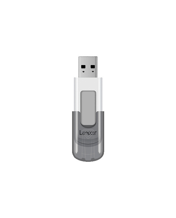 Lexar JumpDrive V100 lecteur USB flash 64 Go USB Type-A 3.2 Gen 1 (3.1 Gen 1) Gris, Blanc