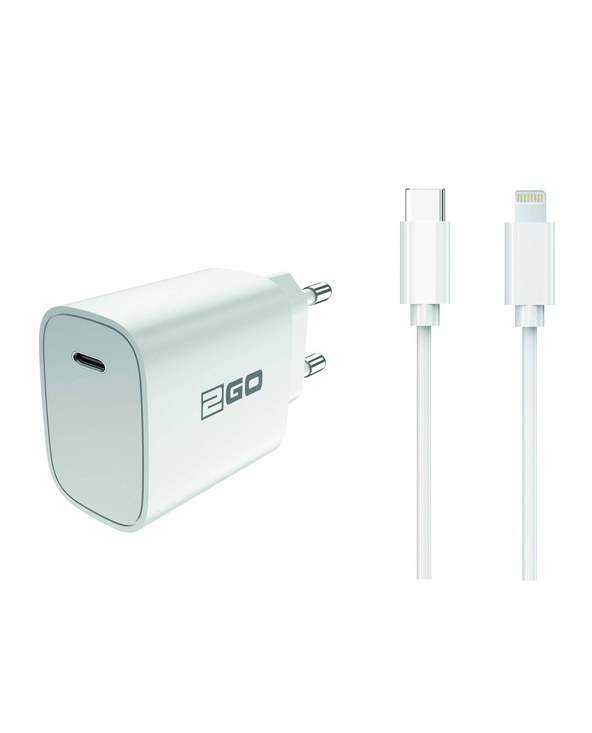 2GO 797277 chargeur d'appareils mobiles Universel Blanc Secteur Intérieure