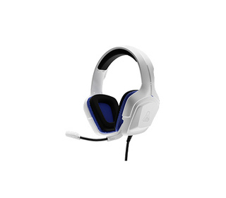 The G-Lab Korp Cobalt Casque Avec fil Arceau Jouer Blanc