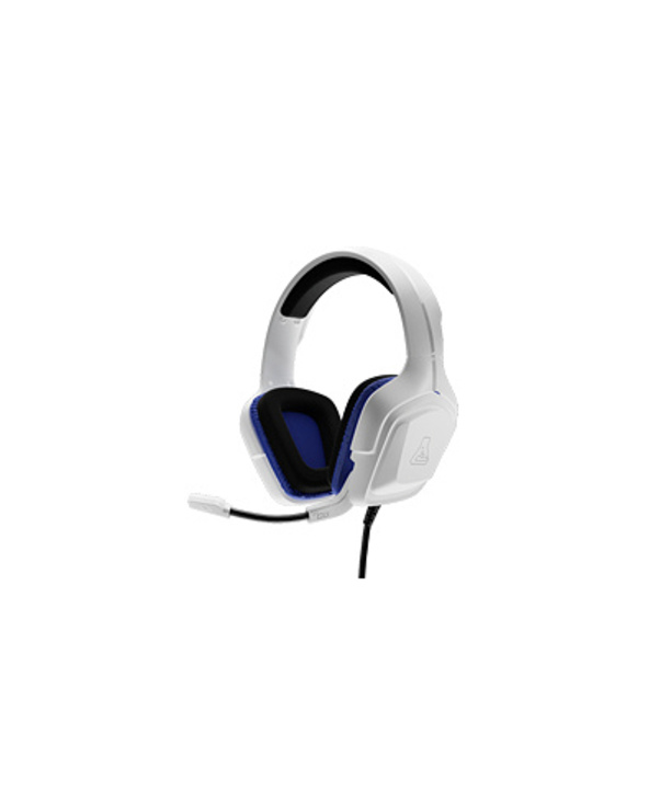 The G-Lab Korp Cobalt Casque Avec fil Arceau Jouer Blanc