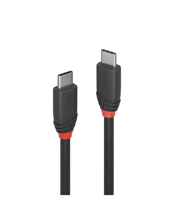 Lindy 36907 câble USB 1,5 m USB 3.2 Gen 1 (3.1 Gen 1) USB C Noir
