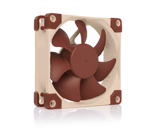 Noctua NF-A8 PWM système de refroidissement d’ordinateur Boitier PC Ventilateur 8 cm Beige, Marron