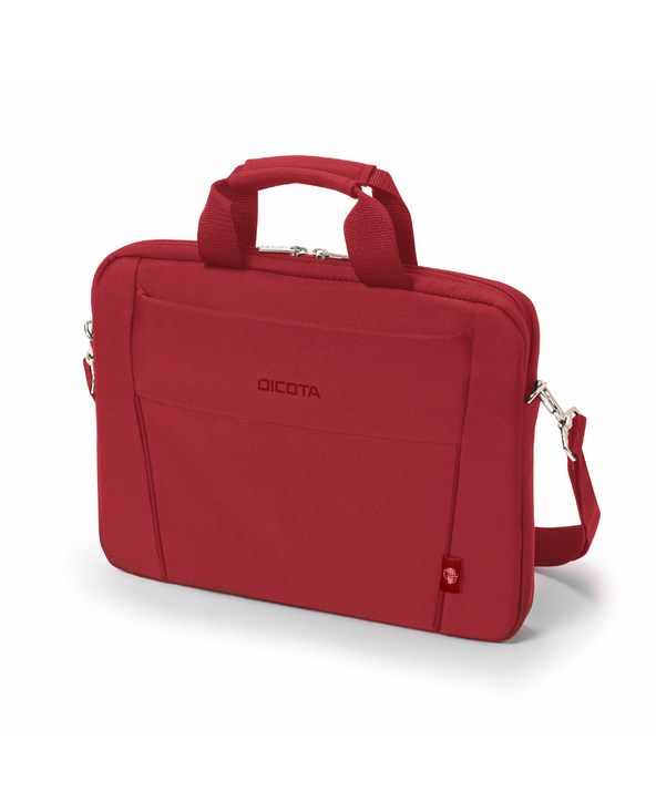 DICOTA Eco Slim Case BASE 35,8 cm (14.1") Malette Rouge