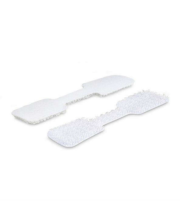 StarTech.com Étiquette pour Câble de 9 cm, Paquet de 100, Blanches, Étiquette de Repérage pour Câble avec Crochets, Étiquettes d
